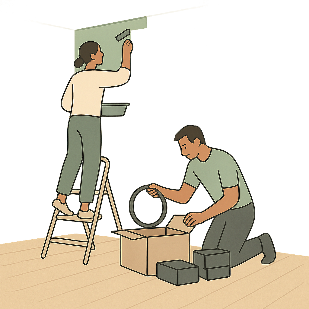 Finishing touches